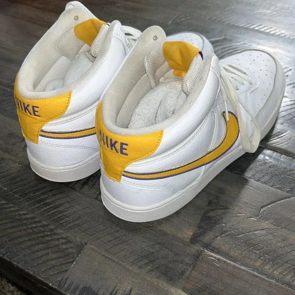 Nike Court Vision Lakers size 12 - Picture 2 of 4